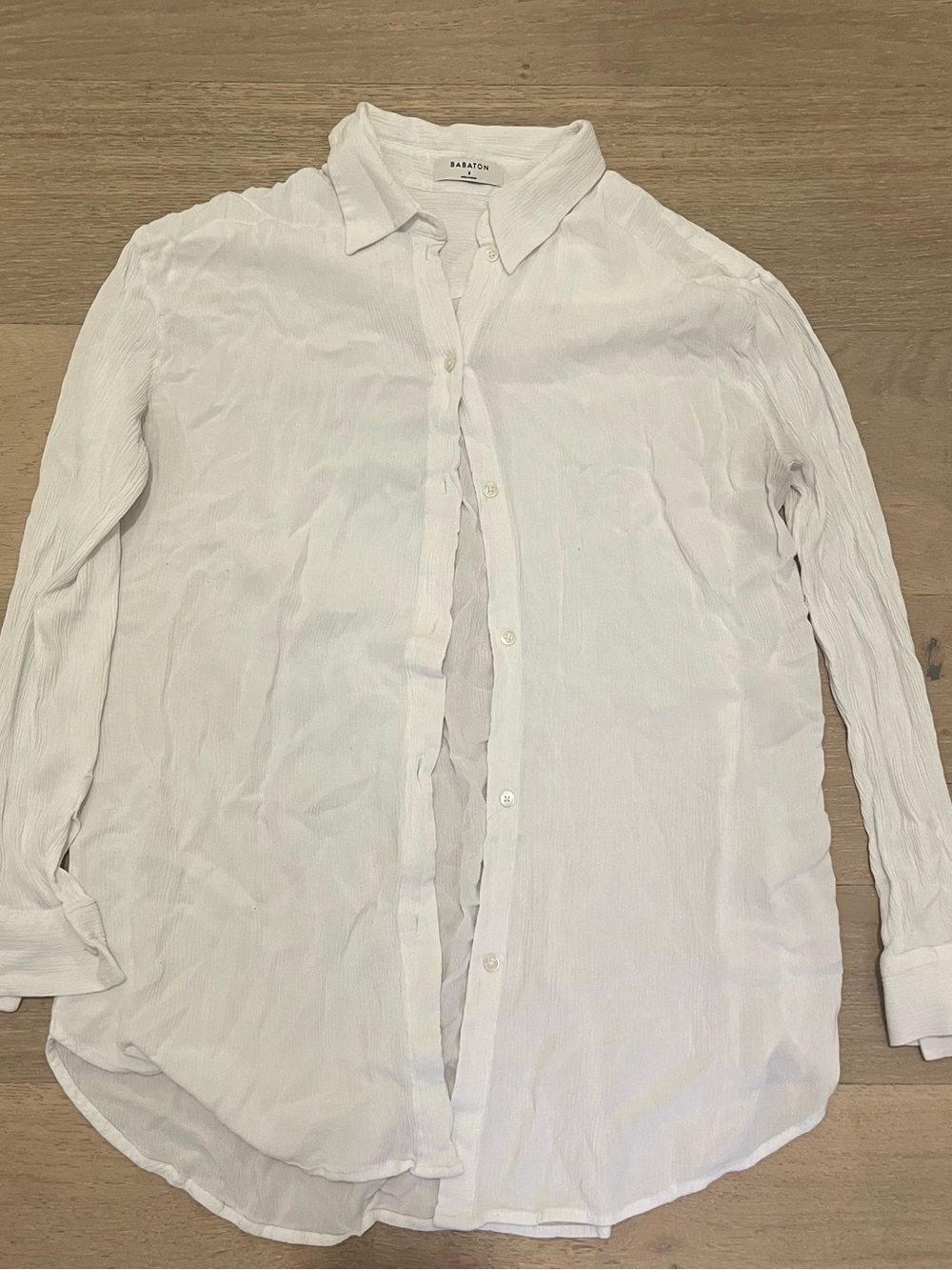 White Button-Down Shirt